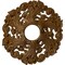 Ekena Millwork Orrington Ceiling Medallion (Canopies up to 4 3/4"), 19 5/8"OD x 4 3/4"ID x 1 3/4"P, Smokey Topaz CM19ORSTF - alternate 1
